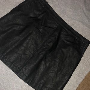 Leather Material skirt
